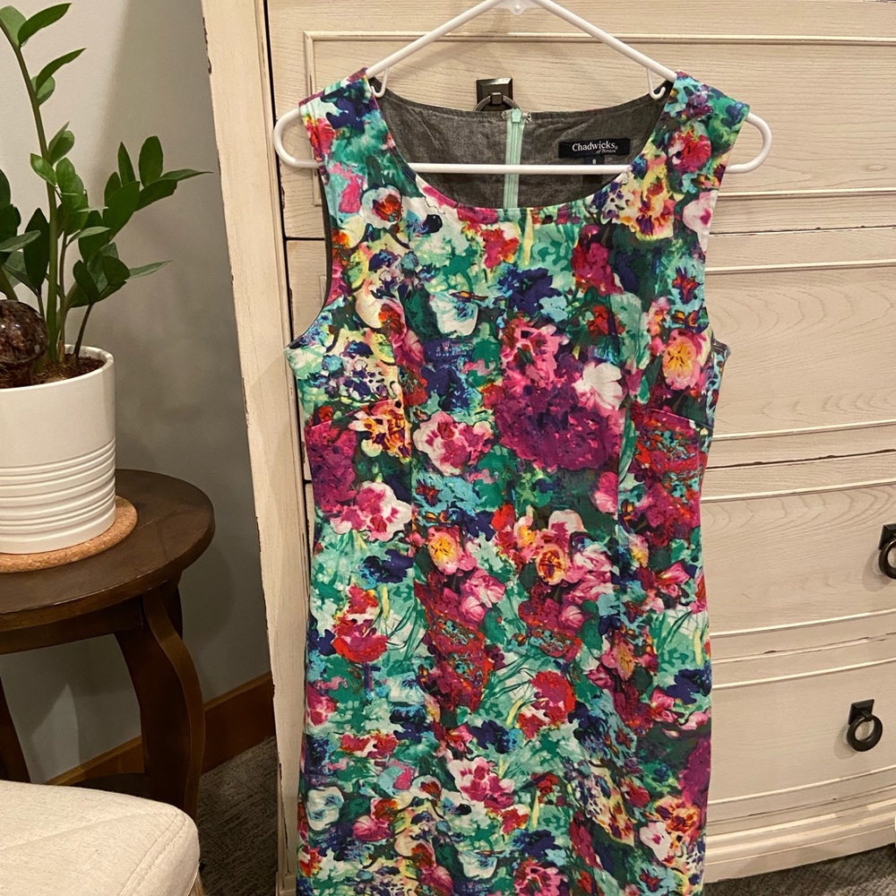 Chadwicks of Boston Summer dress size 8 used